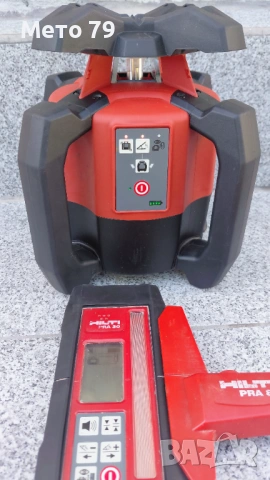 Hilti PR 30 HVS A12 - Ротационен лазерен нивелир, снимка 2 - Други инструменти - 54902982