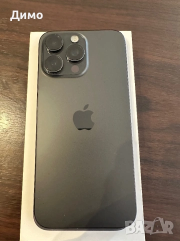 iPhone 15 Pro Max, 256GB, Black Titanium