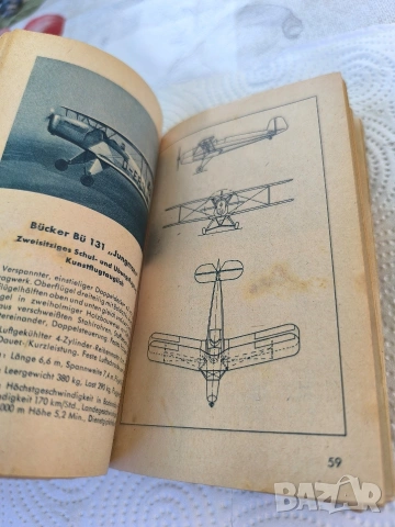 Origineel WOII Duits Luftwaffe instructieboekje 'Fliegen Lernen!' RLM ca. 1940"., снимка 3 - Антикварни и старинни предмети - 55079482