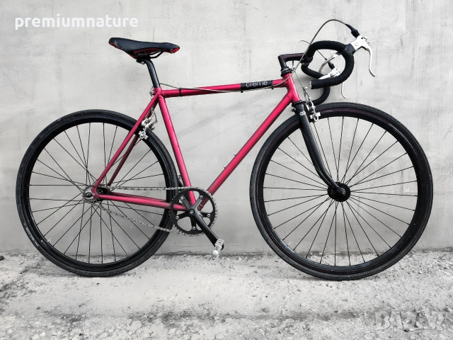 🏷️ Creme Infrared Fixie 28 / M / градски фикси шосеен велосипед от хромолибденова стомана