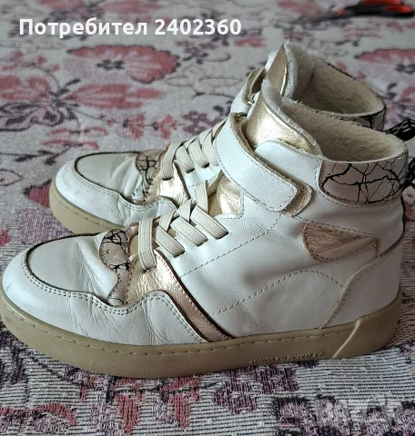 Боти за момиче от естествена кожа, снимка 4 - Детски боти и ботуши - 55501063