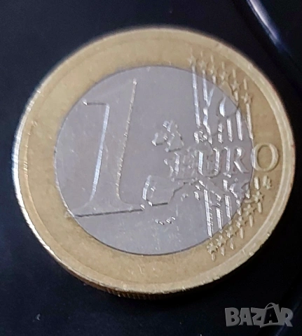 1 евро монета Франция 2002, снимка 4 - Нумизматика и бонистика - 54313450