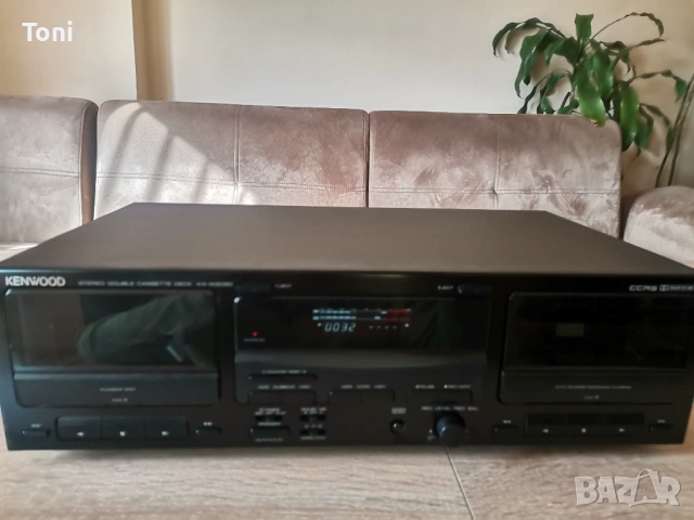 Касетен дек Kenwood kx-w2050 , снимка 3 - Декове - 54007735