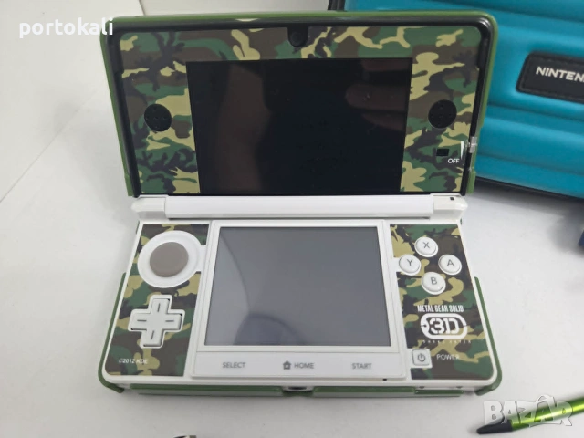 Nintendo 3DS + 5 игри кейс калъф карта памет аксесоари, снимка 14 - Nintendo конзоли - 55278960