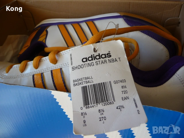Adidas NBA torsion Адидас НБА маратонки кецове Veer Romania баскетбол LA Lakers USA, снимка 12 - Баскетбол - 55155272
