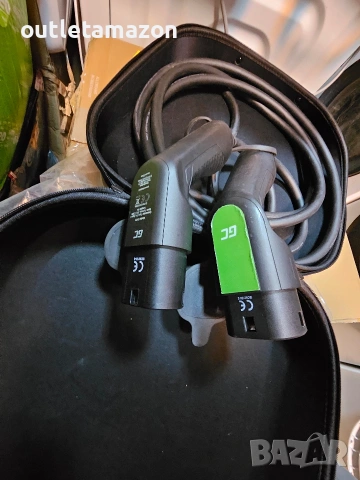 Кабел за зареждане Green Cell GC type 2, 7,2 kW, За EV / PHEV зареждане, 5 м, снимка 4 - Аксесоари и консумативи - 54702218