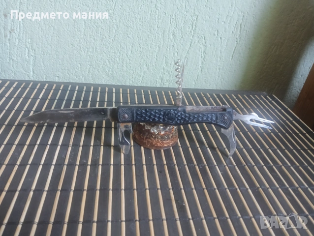 Ретро Соца Джобен Нож СССР (Ворсма) – Мултифункционален, ножче ножка 