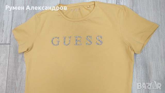 Дамска тениска GUESS Los Angeles размер S, снимка 3 - Тениски - 54994350