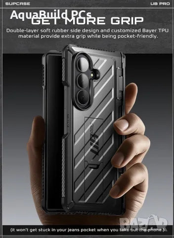 Supercase калъф за Samsung Galaxy Z Fold 7 със стойка и протектор, нов, снимка 7 - Калъфи, кейсове - 55530331