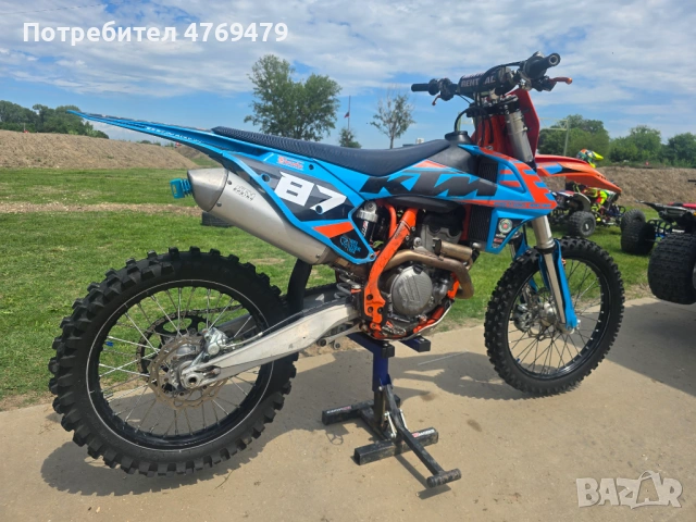 Продавам KTM SX-F 250, модел 2018 г., снимка 3 - Мотоциклети и мототехника - 54735993