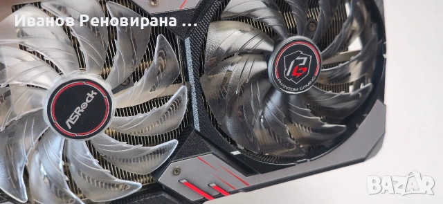 Видео карта Asrock Phantom Gaming RX 6900 XT, 16GB GDDR6 AMD Radeon, снимка 5 - Видеокарти - 55228926