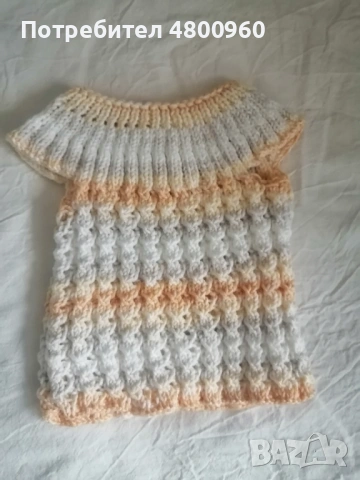 Плетени дрешки, снимка 11 - Жилетки и елечета за бебе - 54238715