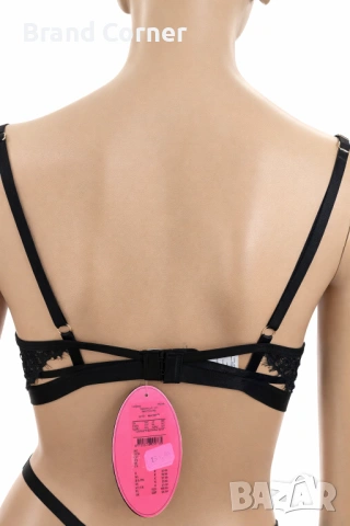 Hunkemöller сутиен - 80C с черна дантела , снимка 4 - Бельо - 54499792