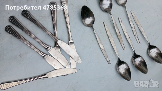 Прибори за хранене+ Мачете в кания, снимка 3 - Прибори за хранене, готвене и сервиране - 54287063