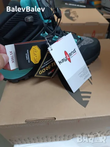 Дамски туристически обувки Kayland Stinger WS GTX Black Azure   , снимка 4 - Дамски боти - 55417914