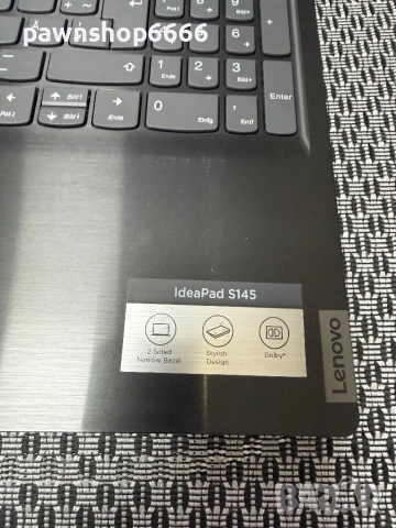Лаптоп Lenovo IdeaPad S145 (15.6")  SSD + HDD  8GB RAM , снимка 7 - Лаптопи за работа - 54461972