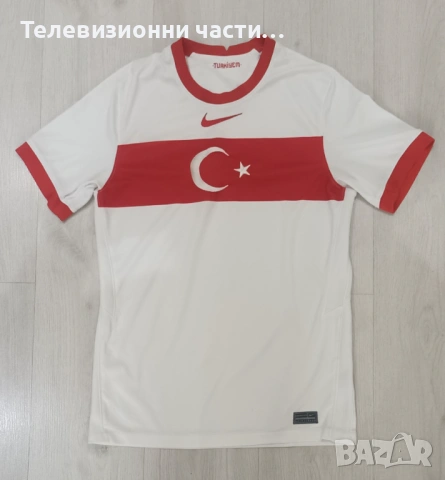 Оригинална футболна тениска Турция домакински екип 2020/2021 Nike CD0735-100,размер мъжки S