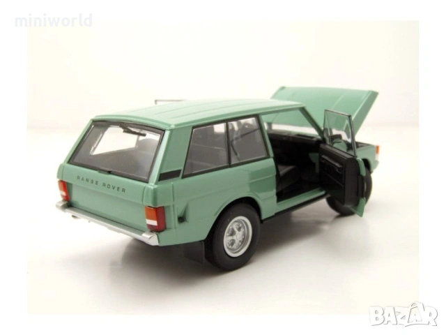 Land Rover Range Rover 1970 - мащаб 1:24 на Welly моделът е нов в кутия, снимка 2 - Колекции - 53680324