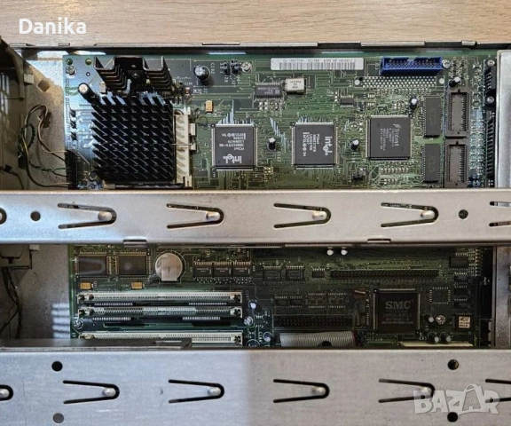 Работещ рядък ретро компютър Olivetti M4-75S процесор Intel Pentium 75 MHz CPU Socket 7 DOS Windows, снимка 5 - Геймърски - 51773172