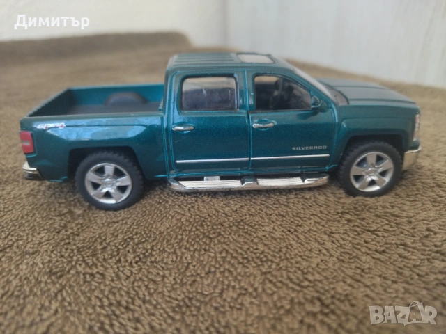 Метална количка Chevrolet Silverado !!!, снимка 3 - Колекции - 54900326