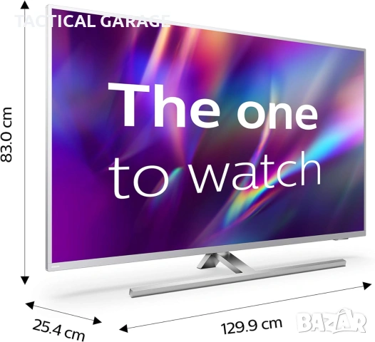 Телевизор Philips 58PUS8545/12, 58" (146 см), Smart, 4K Ultra HD, LED, снимка 2 - Телевизори - 55177480