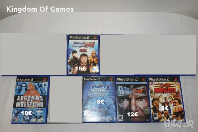 Игри за PS2 SmackDown vs Raw 2008/Just Bring It/Shut Your Mouth/TNA iMPACT!