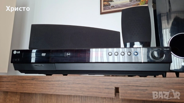 Домашно кино LG, 5+1, стерео уредба, DVD, снимка 8 - Ресийвъри, усилватели, смесителни пултове - 55128412
