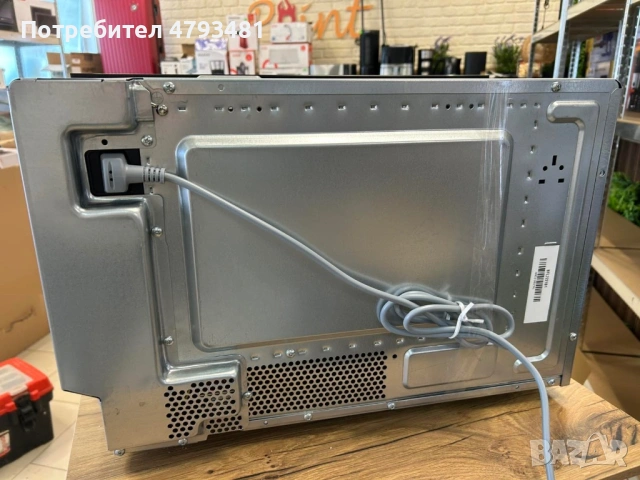 Микровълнова фурна за вграждане Bosch BFL7221B1, 21 л, 900 W, Хидролитично самопочистване, 20 функци, снимка 7 - Печки, фурни - 54345676