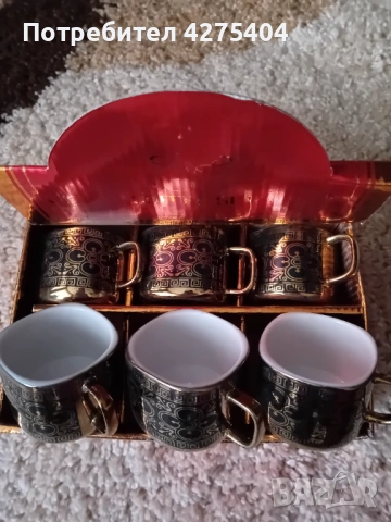 Китайски порцеланов сервиз,6 бр чаши.