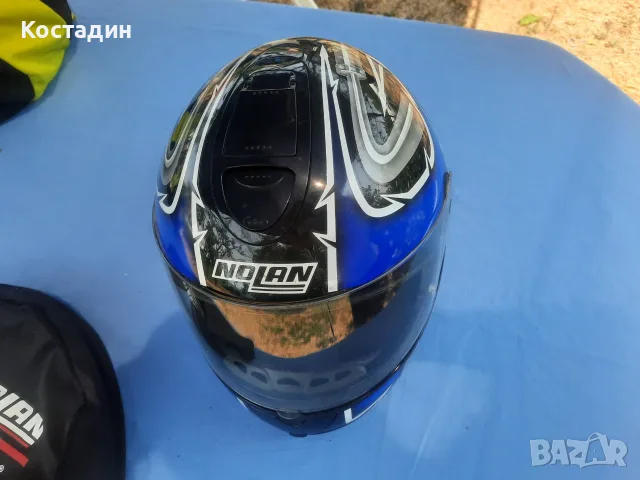 Мото каска Nolan 57см., снимка 6 - Аксесоари и консумативи - 55651158