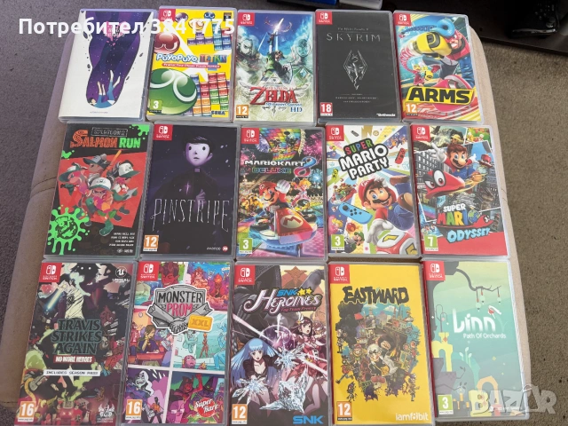 Комплект от 27 игри за Nintendo Switch като нови, снимка 6 - Игри за Nintendo - 55092388