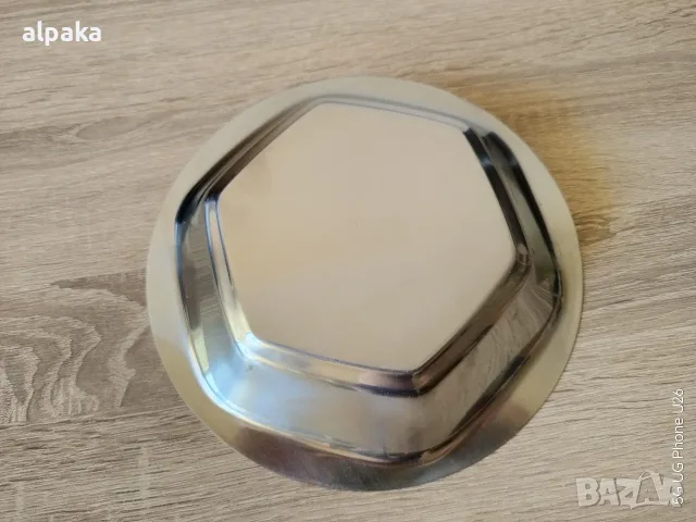 Иноксова купа / фруктиера MG Inox с шестоъгълно дъно (21 см), снимка 5 - Съдове за готвене - 55695711