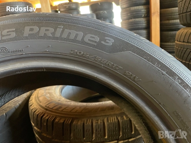 4-броя летни гуми 205/55/17 HANKOOK , снимка 8 - Гуми и джанти - 54605812
