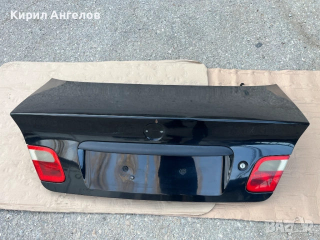Заден капак за BMW E46 Седан (преди фейс ,черен)