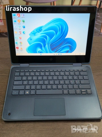 Лаптоп / таблет 11.6" HP ProBook x360 11 G5 EE Blue | 4 ядрен N4120 / 4GB DDR4/ 128GB SSD, снимка 2 - Лаптопи за дома - 54158886