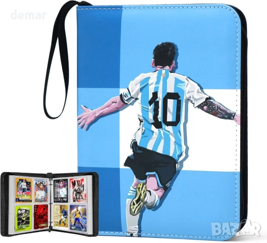 Папка за футболни картички с 400 джоба за 2025 2026