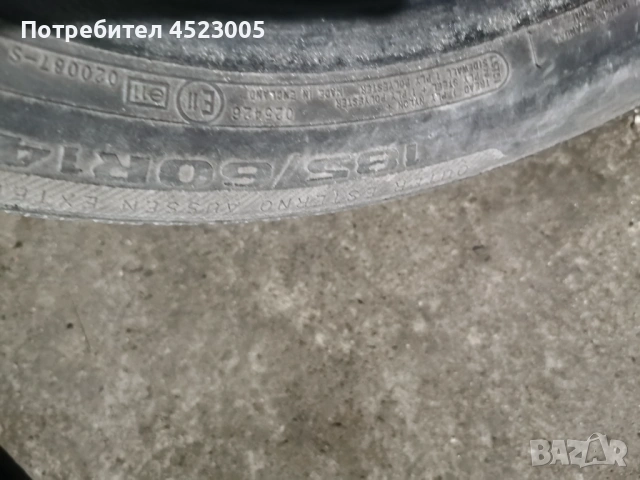 Гуми 185/60R14- Летни, снимка 4 - Гуми и джанти - 54367012