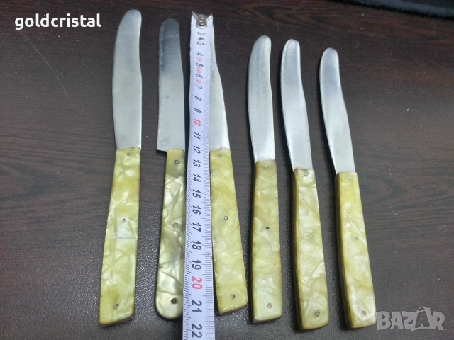 Български ножове с дръжка каталин, снимка 4 - Антикварни и старинни предмети - 30635151