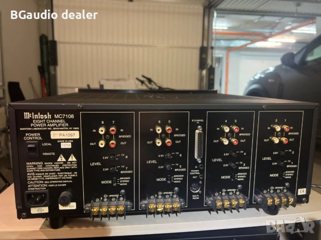 McIntosh MC7108 , снимка 4 - Ресийвъри, усилватели, смесителни пултове - 54857972
