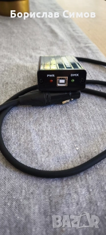 Kmtronic DMX 512 adapter USB контролер за осветление, снимка 2 - Други - 55080763