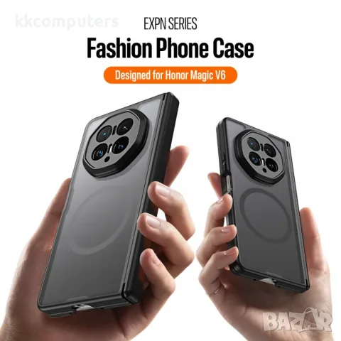 DUX DUCIS Expn за Honor Magic V6 5G Магнитен PC TPU Калъф със Защита на Пантата и Скрийн Протектор –, снимка 6 - Калъфи, кейсове - 55320891