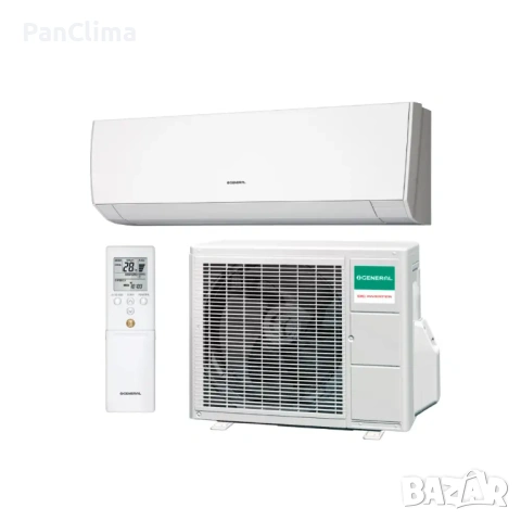 Инверторен климатик Fujitsu General ASHG12LMCA/ AOHG12LMCA, 12 000 BTU, Клас А++