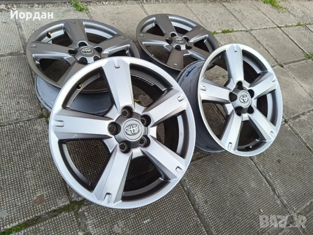 ОРИГИНАЛНИ джанти 17 ' цола 5x114,3 TOYOTA RAV 4 / ТОЙОТА РАВ 4 ET45 7j, снимка 4 - Гуми и джанти - 55450158
