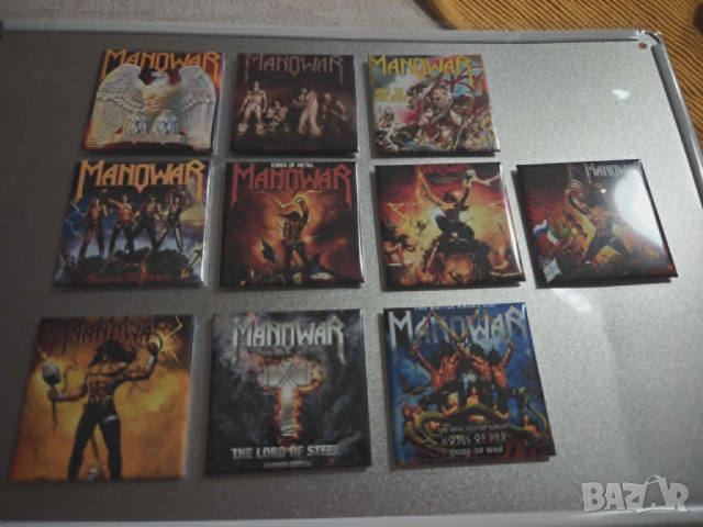 MANOWAR Albums Frigo Collection, снимка 6 - Китари - 54045451