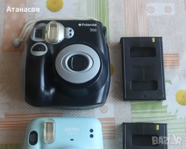 Fujifilm Instax Mini 11 и Polaroid 300 Instant Film , снимка 3 - Фотоапарати - 55540132
