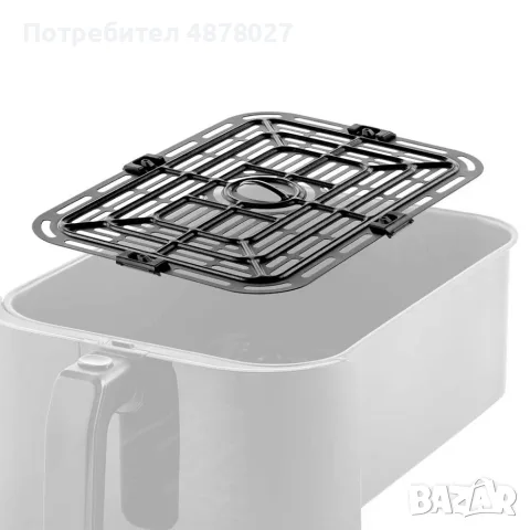 Фритюрник с горещ въздух Muhler MFX-815, 1700W, 8L с подарък книга с 69 рецепти!, снимка 6 - Фритюрници - 55501763