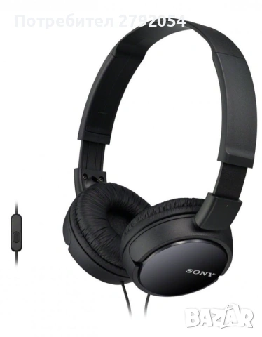 Кабелни слушалки с микрофон Sony MDR-ZX110AP