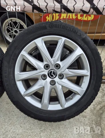 Джанти Mazda 17 цола , 5х114,3 , 7j ,et45 225/50/17  Kia  Hundai  Mitsubishi  Toyota, снимка 5 - Гуми и джанти - 55412169