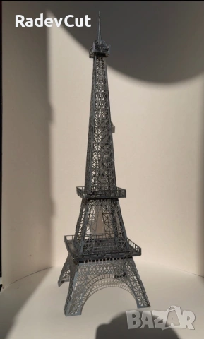 Метален декор Айфелова кула, снимка 2 - Декорация за дома - 54365004