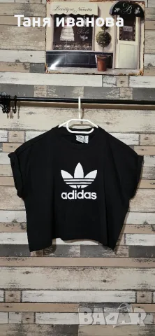 Adidas S-къса тениска (А 166), снимка 5 - Тениски - 55639875